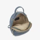 Сумка-рюкзак женская кожаная маленькая Regina Notte Backpack 3492 Джинсовый - изображение 5