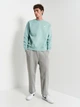 Спортивные штаны утепленные мужские Nike M Nk Club Bb Cropped Pant DX0543-063 2XL Dark Grey Heather/White (196154950367) - изображение 1