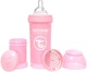 Набор бутылочек для кормления Twistshake Value Pack Pink антиколиковых 260 мл 3 шт (78845) - изображение 4