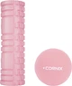 Набор Массажный ролик Cornix EVA 45 x 14 см + Массажный мяч Cornix XR-0121 Lacrosse Ball 6.3 см (XR-0037-XR-0121) - изображение 1