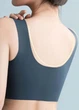 Безшовний топ із лазерною обробкою на широких бретелях Comfort No Brand 1022-50 Темносиній 3XL (50) - зображення 2