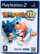 Worms 3D, Б/У, английская версия - диск для PlayStation 2 - изображение 1
