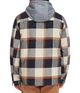 Спортивная куртка Levi's Washed Cotton Shirt Jacket with A Jersey Hood and Sherpa Lining Skateboard Plaid (BWP), S (44) (11845352) - изображение 2
