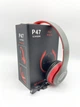 Навушники Bluetooth Wireless P47 сірі з червоним - изображение 1