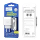СЗУ Hoco C73A Glorious 2.4A (2USB-A) + кабель USB to MicroUSB Белый - изображение 6