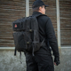 Рюкзак тактический (36 л) M-Tac Large Assault Pack Laser Cut Армейский Black (Черный) с D-кольцом - изображение 2