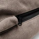 Лежак Bosyak EGO Жаккард L 95 x 80 см для средних собак всех пород 12-20 кг Коричневый (BS-100546) - изображение 8