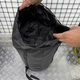 Водонепроницаемый зимний Спальный Мешок с Капюшоном до -28°C на Синтепоне / Туристический спальник черный 210х80 см - изображение 6