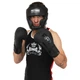 Перчатки для бокса кожаные на липучке Zelart Elit Fight Gear 8291 12 унций Black - изображение 6