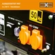Генератор Газ/Бензин Cross Tools CPG помаранчевий 3000v 2.5 кВт 4-тактний працює від магістрального газу - зображення 5