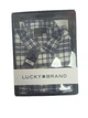 Класична чоловіча сорочка Lucky Brand в клітинку в клітинку,Чорно-білий з сірим, розмір L - зображення 4