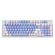 Механічна клавіатура Zifriend ZA981 (98 клавіш, USB Type-C, White/Blue) - зображення 6