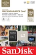 Karta pamięci SanDisk MicroSDHC 256GB UHS-I/U3 Class 10 Max Endurance (SDSQQVR-256G-GN6IA) - obraz 4