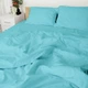 Пододеяльник Бязь Light Blue 220*240 см Голубой - изображение 5