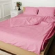 Пододеяльник Ранфорс Dry rose 200*220 см Розовый - изображение 3