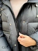 Женская зимняя короткая куртка Visdeer L черная 51382 - изображение 3