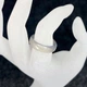 Кольцо из натурального камня Агат дымчатый Высота 5.5 мм 17 р-р - изображение 2