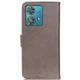 Чехол-книжка с застежкой KHAZNEH Wallet Cover для Motorola Edge 40 Neo - Khaki - изображение 6