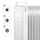 Электрический масляный радиатор Mozano Smart Heater 13 ребер 3000 Вт WiFi + Пульт дистанционного управления - изображение 2