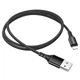 Кабель Borofone Lightning BX54 Ultra bright charging 2.4A 1m Black - изображение 3