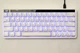 Механічна клавіатура Gateron МК60 RGB ( 63 клавіш, USB Type-C, bluetooth, 2.4G, wired ) White - изображение 10