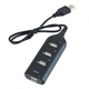 USB Hub (концентратор) EasyLife хаб для обмена данными между несколькими устройствами сразу 4 Port USB2.0 Black [CR778B3] - изображение 6