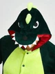 Піжама Кігурумі для чоловіків Kigurumi Динозавр Дракон Діно Крокодил Зелений L 165-175 см. (1023/1) - зображення 2