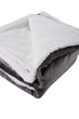 Одеяло Soho демисезонное евро 200x220 см полиэстер Plush hugs Graphite (1224К) - изображение 2