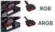Кабель Спліттер 5V 3PIN ARGB LED Strip Connector 1 -> 3 подовжувач 30см (788225944-1) Чорний - зображення 4