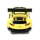 Машинка Porsche 911 RSR игрушка детская металлическая моделька коллекционная 15 см Желтый (2283683) - изображение 6