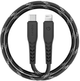 Kabel Energea Nyloflex USB-C - Lightning C94 MFI 1.5 m czarny (6957879423185) - obraz 1