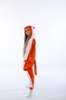 Піжама кігурумі Kigurumi Білка летяга для дівчаток Коричневий на зріст 110-120 см (205141) - зображення 6