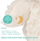 Интерактивная игрушка Baby GUND Baby Sleepy Eyes Owl Bedtime Soother Spin Master Плюшевая Сова (6060243) - изображение 2