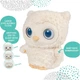 Интерактивная игрушка Baby GUND Baby Sleepy Eyes Owl Bedtime Soother Spin Master Плюшевая Сова (6060243) - изображение 7