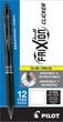 Набор черных гелевых стирающихся ручек 12 шт PILOT FriXion Clicker 0.7 мм (31450) - изображение 1