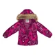 Куртка зимняя HUPPA ALONDRA 18420030-22134 бордовый с принтом 104 см (4741632121096) - изображение 4