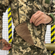 Зимова чоловіча Куртка з Капюшоном Single Sword Softshell на подвійному флісі піксель розмір XL - зображення 4