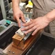 Точильний камінь японський водний 250 / 1000 / 4000 grit HANAKUMAGAWA 205x75x25 мм (4562147500226) - зображення 4