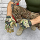 Плотные зимние перчатки Mechanix M-Pact на флисе с усиленными вставками Armortex мультикам размер XL - изображение 1