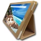 Обложка-подставка Hoozo универсальная для планшетов Hoozo MT Pad 8 LTE с диагональю 8" Gold - изображение 1