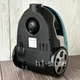 Колбовый контейнерный пылесос HENSCHLL XN19-87 3000W 4л без мешка, с регулировкой мощности бирюзовый - изображение 6