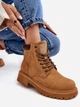 Zimowe trapery damskie Felizia 37 Camel (5905677965452) - obraz 7