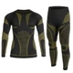 Тактична термобілизна Functional Underwear Performance Mil-Tec Black XL - зображення 1