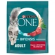 Сухий корм Purina One Adult для дорослих котів комплекс Bifensis з яловичиною 800 г - зображення 1