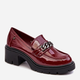 Loafersy damskie Blimma 38 Bordowe (5905677953350) - obraz 2