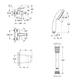 Смеситель для ванны GROHE QuickFix Start Black UA30330701 - изображение 10