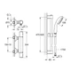 Змішувач для душу GROHE QuickFix Start Black UA303908T1 - зображення 9