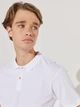 Поло длинное мужское Lee L231632 XL White (8682344509306) - изображение 6