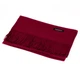Женский кашемировый шарф LuxWear WS47007 бордовый - изображение 4