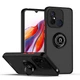 Защитный чехол MatteLuxe Xiaomi Redmi 12C (с кольцом) Black (33086-2B) - изображение 1